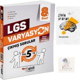 Gizli Yayınları LGS Çıkmış Sorular Ve Benzer Varyasyon+Zihin Deneme-Gz458