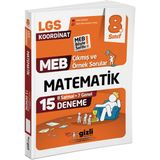 Gizli Yayınları LGS Matematik 15'li Deneme 8. Sınıf Çıkmış ve Örnek Sorular MEB Bilgisi