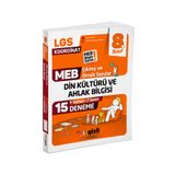 Gizli Yayınları Lgs Meb Çıkmış ve Örnek Sorular Din Kültürü ve Ahlak Bilgisi 15'li Deneme-Meb Böyle Sordu