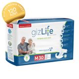GizLife Belbantlı M 120 Adet Yetişkin Hasta Bezi