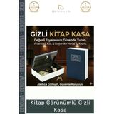 #Gizlikasa Sözlük Tasarımlı Metal İç Hazneli Güvenli Kilitli Küçük Boy Kitap Görünümlü Gizli Kasa