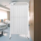 Gizlilik Ekranı, Tıbbi Gizlilik Ekranı Taşınabilir, Katlanabilir Tıbbi Gizlilik Ekranı Ekran Bölmesi, 180cm Yüksek Katlanabilir Klinik/Koğuş/Muayene Odası Geçici Çit, Yer Tasarrufu (A, 2 panel)
