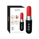 gizliyanım AMY RUJ ŞEKLİNDE MİNİ VİBRATÖR * VAJİNAL-ANAL KULLANIMA UYGUN* USB'den JARZ * ÜRÜN UZUNLUĞU 10 CM, 2 CM ENİNDE