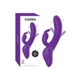 gizliyanım Cassıa / 7 Farklı Klitoris Uyarıcı Mod / 7 Farklı Titreşim /Tavşan 3 Motorlu Vibratör
