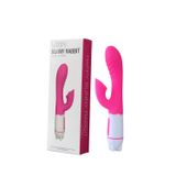 gizliyanım Happy Bunny Rabbit/USB Şarjlı/19 cm /36 Mod Titreşim Klitoris Uyarıcı Tavşan Vibratör