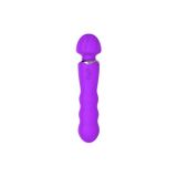 gizliyanım Mor Isıtıcılı Titreşimli Massage Vibratör - Klitoris Uyarıcı -22 cm Uzunluk - 36 Fonksiyon-2 Motor