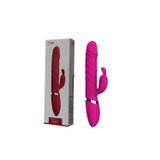 gizliyanım Mor Titreşimli G Noktası Tavşan Vibratör - 12 Mod-Yukarı Aşağı Hareketli-Boğumlu -2 Motorlu