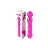 gizliyanım Titreşimli Vibratör-Klitoris Uyarıcı-36 Fonksiyon- Pembe Renk-Isıtıcılı-Çift Taraflı Kullanım-22 cm