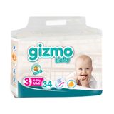 Gizmo Baby No:3 Midi 34 Adet Bebek Bezi