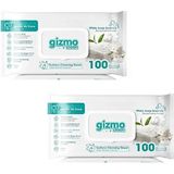 Gizmo Clean Yüzey Temizlik Havlusu Beyaz Sabun Kokulu 100 Lü 2 Adet