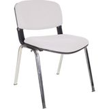 Gizmo Mk1100 Beyaz Ofis Bekleme Misafir Sandalyesi Koltuğu