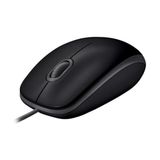 Gizmur Store B110 Kablolu USB Fare, Sessiz Tuşlar, Tam Boyutlu Konforlu Tasarım, Iki Elle Kullanılabilir Pc/mac/laptop - Gri - Option-1 - 001-Renkli
