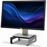 Gizmur Store Prexua Riser Masaüstü Monitör Standı - Monitör Yükseltici (Siyah, Small) - 1BW-Beyaz