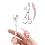 Gizmurstore 2'li Kaş Bakım Seti Taraklı Kaş Makası Ve Kaş Usturası Kaş Şekillendirici - MZUIRG3936-642