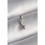 Gizmurstore 316L Çelik Gümüş Renk Topçuk Model Piercing 5886 - MZUIRG1743-6385