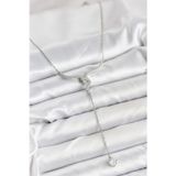 Gizmurstore 316L Çelik Zincir Gümüş Renk Yılan Model Y Kolye 5886 - MZUIRG8571-9489