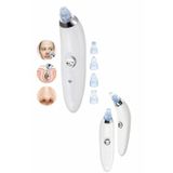 Gizmurstore 4 Başlıklı Vakumlu Siyah Nokta Ve Yüz Temizleme Cihazı - MZUIRG6766-9010