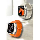 Gizmurstore 49MM Ekranlı Kan Basıncı ve Adımsayar Özellikli Bluetooth Akıllı Saat - MZUIRG6807-9878