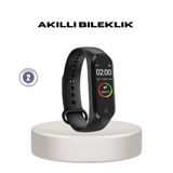 Gizmurstore Akıllı Bileklik 0.96 İnç Ekran Kalp Atışlı Kan Basınçlı IP67 Suya Dayanık - MZUIRG6187-1