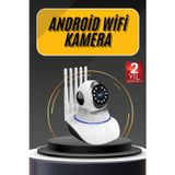 Gizmurstore Akıllı Gece Görüşlü Sensörlü Wifi Kamera Telefondan Takip Edilebilir - MZUIRG9936-3001
