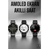 Gizmurstore Akıllı Saat Metal Kordonlu GPS ve NFC Uyumlu Arama Cevaplayan - MZUIRG7932-7372