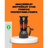Gizmurstore Ayaklı Bisiklet Pompası Basınç Göstergeli Çok Amaçlı - MZUIRG9124-6035