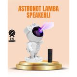 Gizmurstore Bluetooth ve Dahili Ses Özellikli Astronot Projeksiyon Lambası - MZUIRG5904-5807