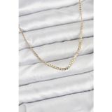 Gizmurstore CM 14K Gold Renk Pirinç Zincir Model Kadın Kolye 5886 - MZUIRG7592-1003