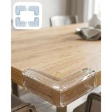 Gizmurstore Çocuk Güvenlik Köşe Koruyucu 4 Lü Set Masa Sehpa Köşe Aparatı - MZUIRG4759-5077
