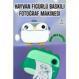 Gizmurstore Çocuklar için Fotoğraf Makinesi Anlık Baskı Makinesi HD Görüntü Kalitesi - MZUIRG7129-4469