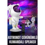Gizmurstore Çocuklara Özel Projeksiyon Astronot Lamba Speaker Sevimli - MZUIRG9638-4690