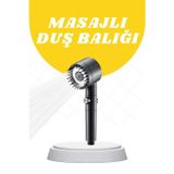 Gizmurstore Duş Başlığı Yüksek Basınçlı Masaj Taraklı 3 Kademeli - MZUIRG6728-3886