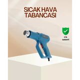 Gizmurstore Endüstriyel 2000W Isı Tabancası Plastik Boru Lehim Boya Çıkarma - MZUIRG5416-5691