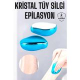 Gizmurstore Epilasyon Aleti Bacaklar Kollar İçin Yıkanabilir Kristal Epilatör Tüy Silgi - MZUIRG5959-4107