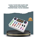 Gizmurstore Gürültü Engelleme Özellikli Canlı Yayın Ses Kartı - MZUIRG4605-8053