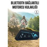 Gizmurstore İnterkom Intercom Kask Kulaklık Bt22 Bluetooth Motosiklet Kulaklık 5.0 Bluetooth - MZUIRG7488-65