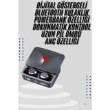 Gizmurstore Kablosuz Bluetooth Kulaklık Powerbank Özellikli Göstergeli Hd Mikrofon - MZUIRG7203-7797
