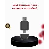 Gizmurstore Kablosuz CarPlay Adaptörü – Bluetooth 5.4 ve Wi-Fi 6 Teknolojili Tak & Çalışt - MZUIRG7697-1