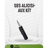 Gizmurstore Kablosuz Ses Çözümü – 3.5mm Jaklı Bluetooth Müzik Alıcısı - MZUIRG4753-6296