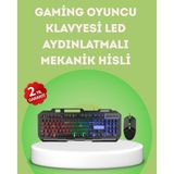 Gizmurstore Klavye ve Mouse Seti PG8018 – Dayanıklı Tuşlar Hızlı Komut - MZUIRG3690-5588