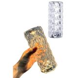 Gizmurstore Kristal Lamba Masa Lambası Şarjlı Masa Lambası Dokunmatik Sensör Usb Şarjlı - MZUIRG1861-448