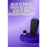 Gizmurstore Makaralı Bluetooth Kulakiçi Yaka Kulaklığı Kablosuz Kulaklık - MZUIRG2298-3827