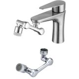 Gizmurstore Mutfak Musluk Başlığı 1080 Derece Dönebilir Oynar Başlıklı Musluk Aparatı - MZUIRG2121-100
