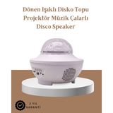 Gizmurstore Müzik Ritimli Işık Değişimi & Dönen Dalga Efekti – Galaxy Projektör - MZUIRG9852-1628