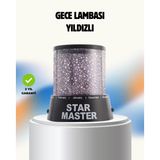 Gizmurstore Renk Değiştirmeli LED Yıldız Projektör Parti ve Gece Lambası - MZUIRG8299-1519