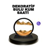 Gizmurstore Şeffaf Dekoratif Kum Saati – Dayanıklı Gövde Minimalist Stil Masa ve Vitrin Ak - MZUIRG4657-6