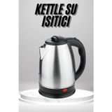 Gizmurstore Su Isıtıcı 220 - 240 V Paslanmaz Çelik Kettle Uzun Ömürlü 2000 Watt - MZUIRG4721-8030