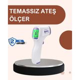 Gizmurstore Temassız Dijital Ateş Ölçer Büyük Ekranlı Hızlı Okuma - MZUIRG2689-5790