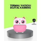 Gizmurstore Termal Baskı Özellikli Çocuk Kamerası 1080P Video Destekli - MZUIRG2541-8772