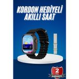 Gizmurstore Ultra Akıllı Saat 49 Mm Çift Kordonlu Arama Cevaplama Bluetooth Bağlantılı - MZUIRG5337-4550